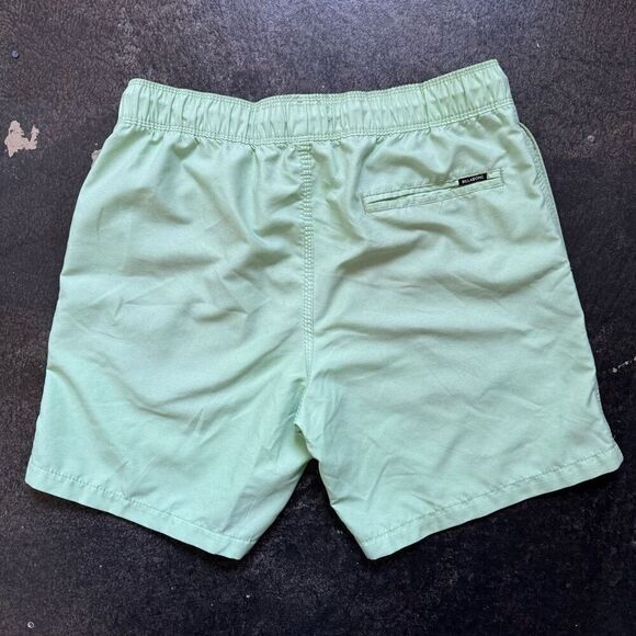 Billabong Lime Green Lightweight Drawstrings Shorts Men’s Size Medium Beach - Picture 7 of 14